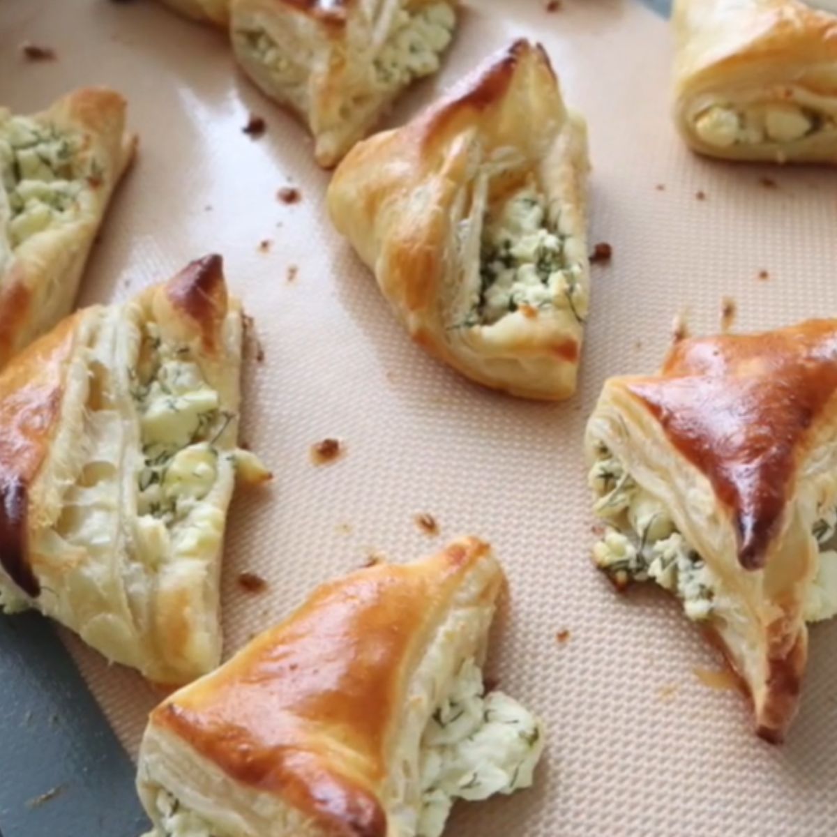 Buttery Cheese Puff Pastry - How To Make This Borek - Galore Of Flavors