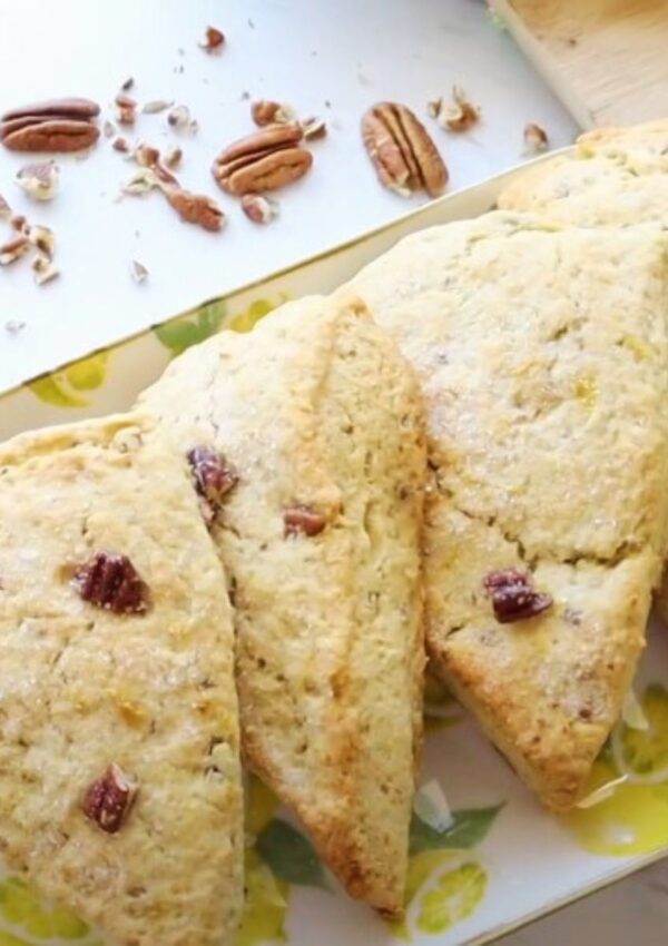 How to Make Lemon Tahini Scones