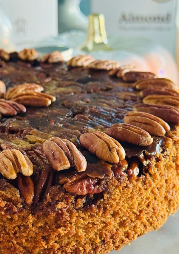 Buttery Upside-Down Pecan Butter Cake Recipe